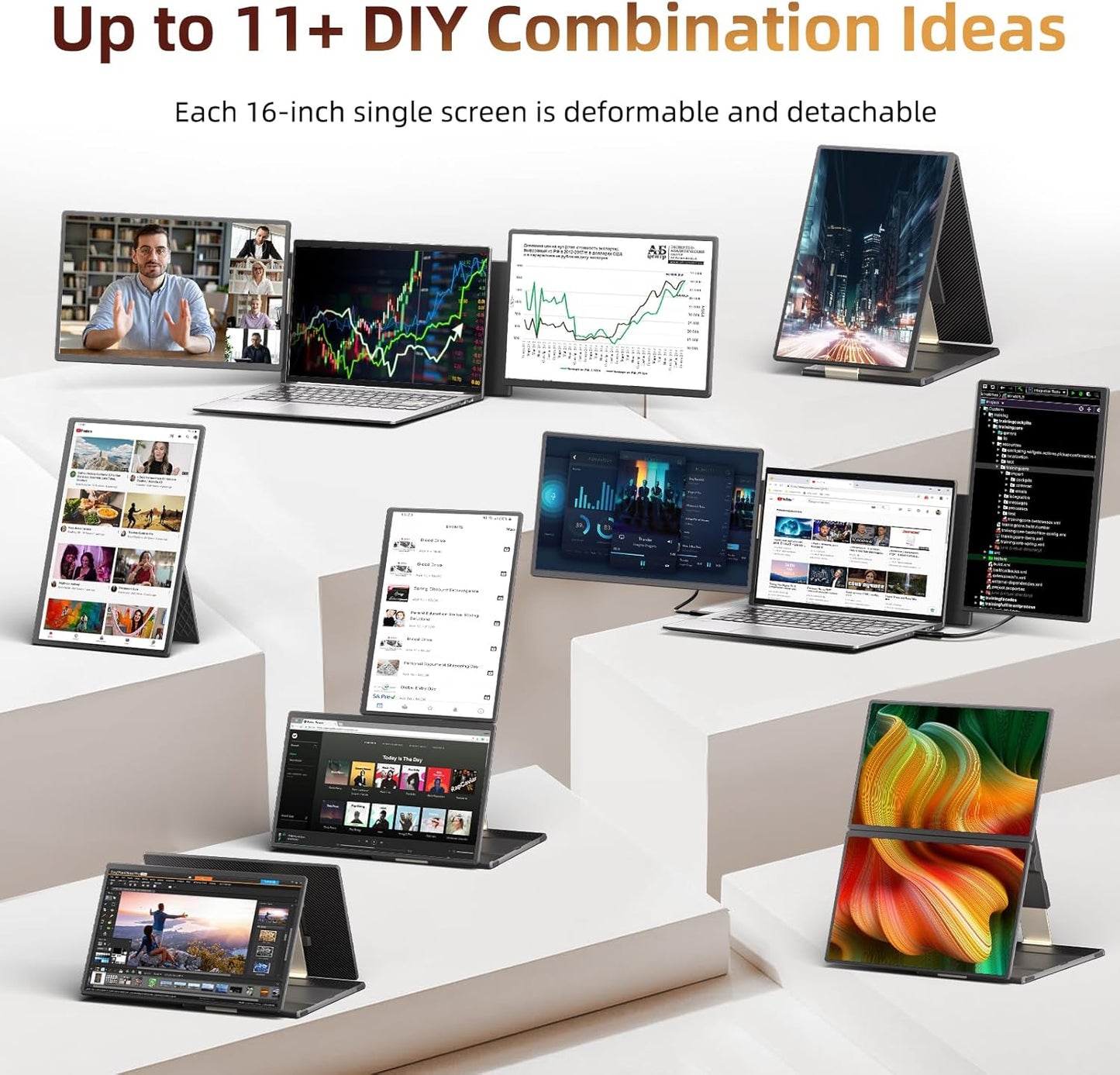 up to 11+ DIY combination ideals