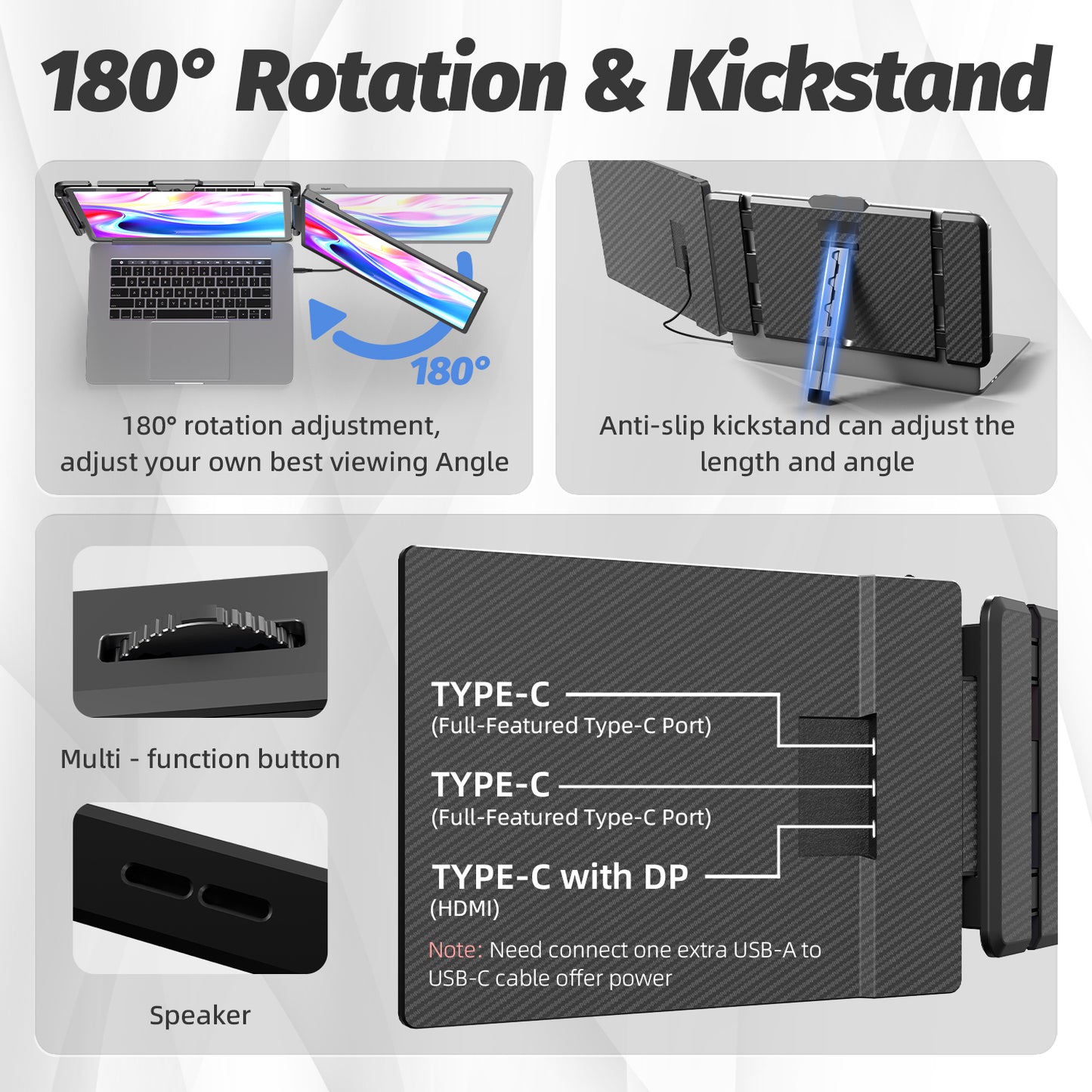 S1 Pro 13" Laptop Monitor Extender