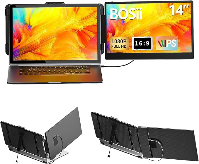S1 Dual Laptop Screen Extender Monitor