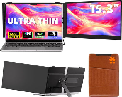 15.3" Laptop Screen Extender 16:10 IPS 100% sRGB